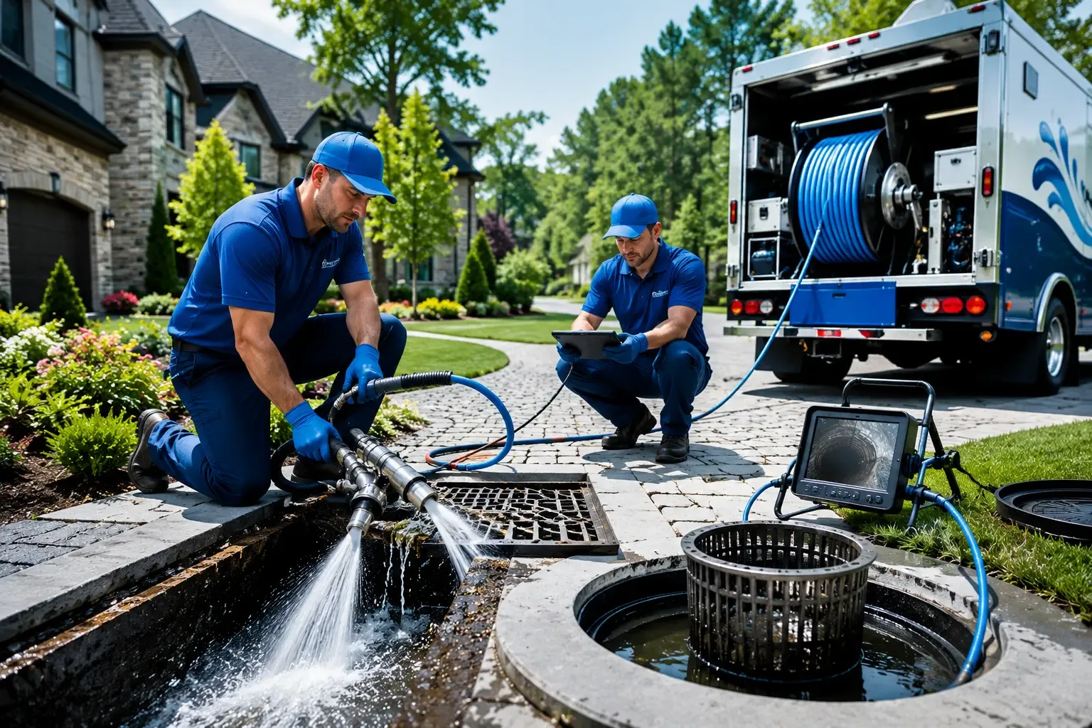 Local outdoor drain cleaning professionals in Jessup, PA